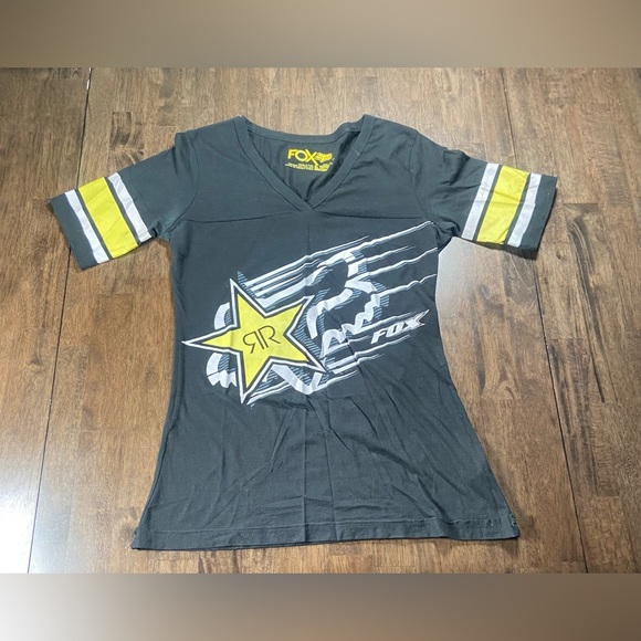 🔥 Vintage Women’s Fox Racing x Rockstar Energy Tee 🔥 - Picture 1 of 7